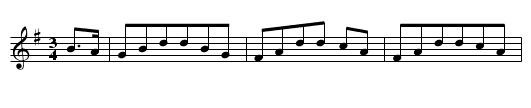 JA MEIN GLUECK DACHT ICH - staff notation