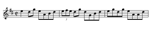 Jack and Jill - staff notation