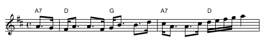 Jack Campbell - staff notation