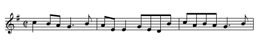 Jack Coughlan's Fancy - staff notation