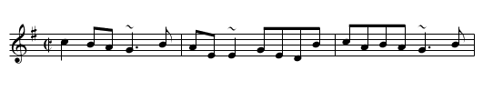 Jack Coughlan's Fancy - staff notation
