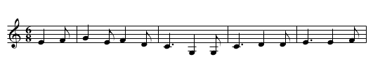 Jack Hall - staff notation