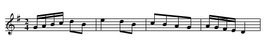Jack in the Box [1] - staff notation