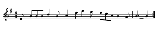 Jack O'Donoghue - staff notation
