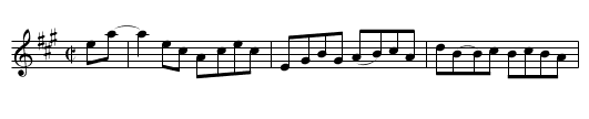 Jack of Diamonds [1] - staff notation