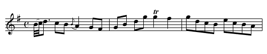 Jack Walker's Hornpipe. ThoH.064 - staff notation