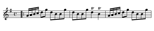 Jackey Layton - staff notation