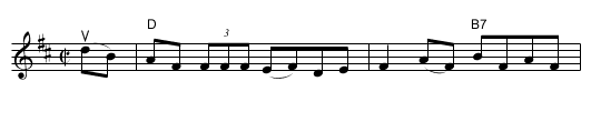 Jackie Coleman's Reel - staff notation