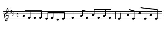 Jackie Coleman's - staff notation