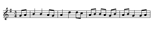 Jackie Donnan's #2 - staff notation