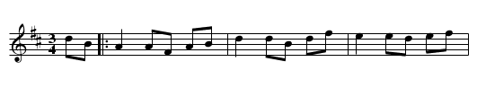 Jackie Donnan's Mazurka - staff notation