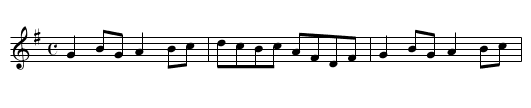 Jack’s Alive  [1] - staff notation