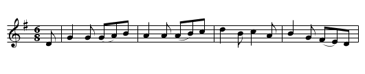 Jack's Alive. JMT.043 - staff notation