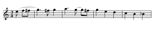 Jack's Creek Waltz - staff notation