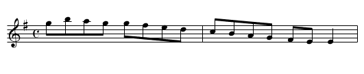 Jack's Delight. TWC.176 - staff notation