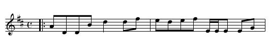 Jacks Delight - staff notation