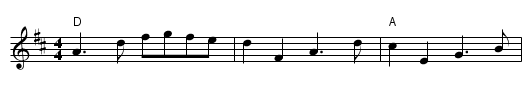 Jackson's Breakdown - staff notation