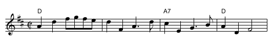 Jackson's Breakdown - staff notation