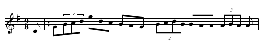 Jackson's Jig [5] - staff notation