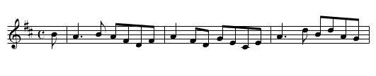 Jackson's - staff notation