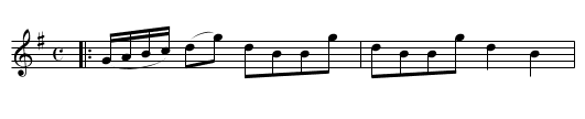 Jacky Lattin - staff notation