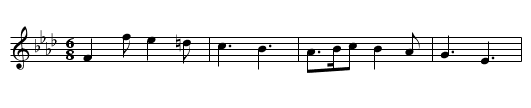 Jacob Hall's Jig - staff notation