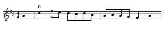 Jacob (or Enrico) - staff notation