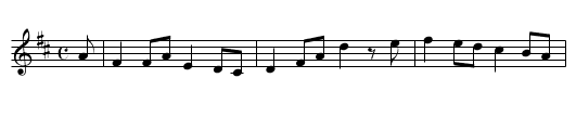 Jacobite War Song, The - staff notation