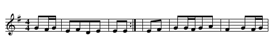 J'ai vu le loup - staff notation