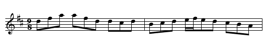 James Byrne's - staff notation