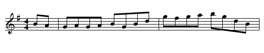 James Corrigan's - staff notation