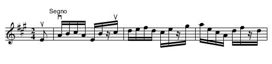 James Lee's Favorite -- Jig - staff notation