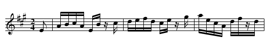 James Lee's Favorite - staff notation
