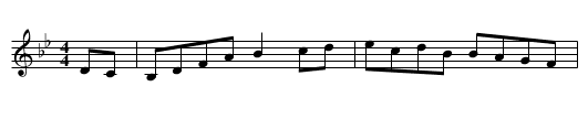 James Lishman's Hornpipe,aka. BF13.047 - staff notation