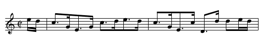 James McNicoll - staff notation