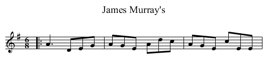 James Murray's - staff notation