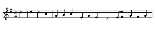 James O'Brien - staff notation