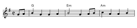 Jamie Allen - staff notation