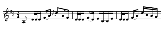 Jamie Hardie - staff notation