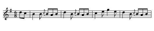 Jan de Paris - staff notation