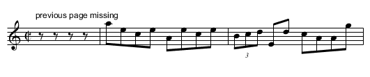 Jane(continued)[Fragment]. WTG.[049] - staff notation