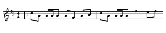 Janney Dang the Weaver - staff notation