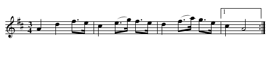 Jann-Mors - staff notation