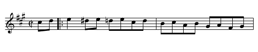 Japanese Hornpipe, The - staff notation