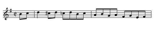 Japanese Hornpipe, The - staff notation
