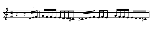 Jas na Lanka - staff notation