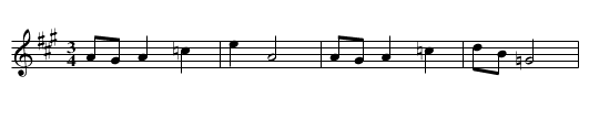 Jasio konie poil - staff notation