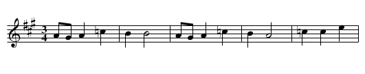 Jasio konie poil - staff notation