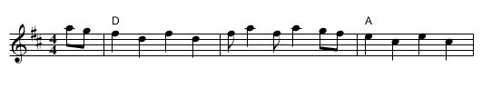 Jaybird - staff notation