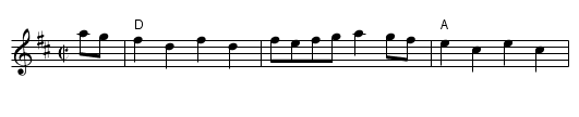 Jaybird - staff notation